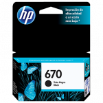 TINTA HP CZ113AL 670 NEGRO
