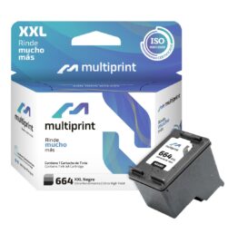 CARTUCHO MULTIPRINT® HC-M664B (664XXL) (NEW CHIP) NEGRO [24ML]