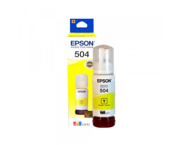 TINTA EPSON T504 420 AMARILLO T504420-AL 70ML