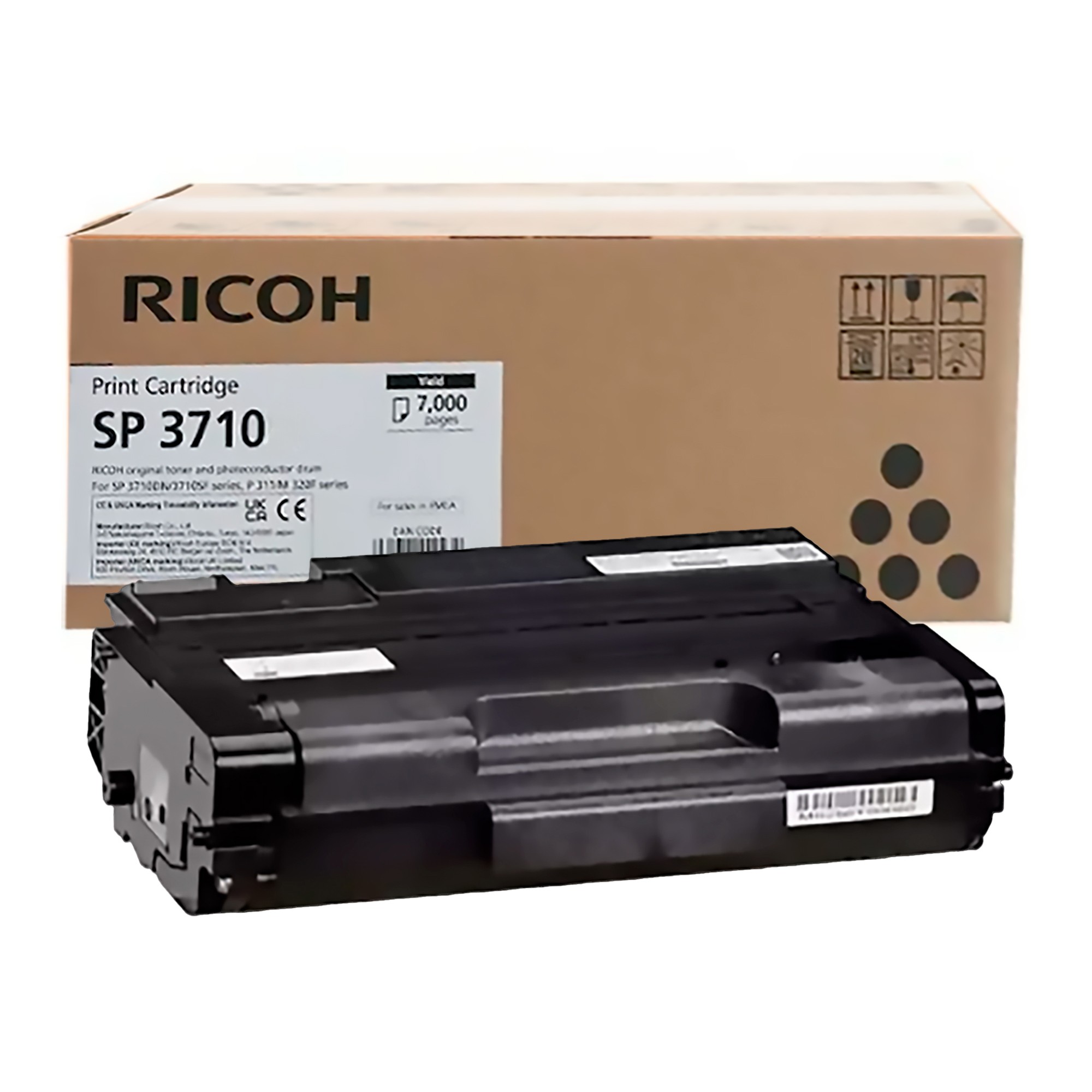 TONER RICOH SP 3710X NEGRO